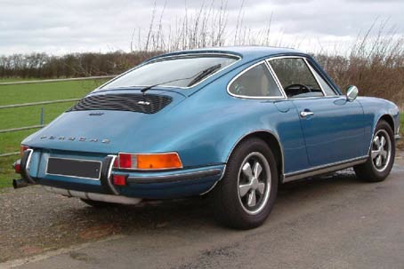 The Blue Pearl Prior to restoration - 1972 Porsche 911T