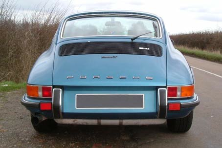 The Blue Pearl Prior to restoration - 1972 Porsche 911T