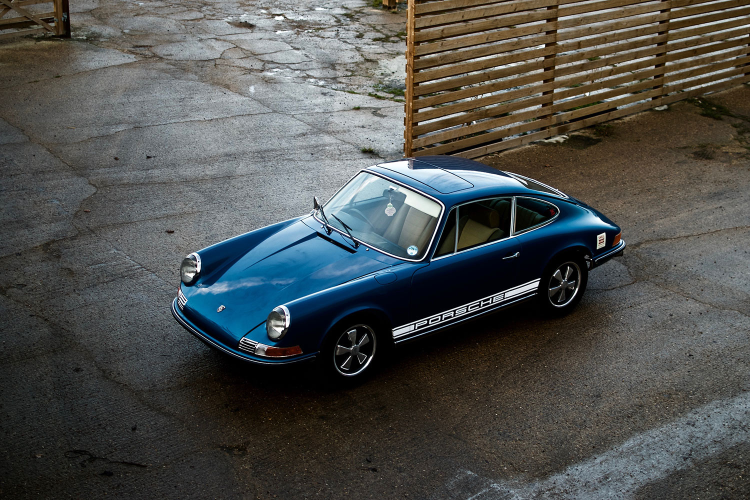 The Blue Pearl - restored and decaled - 1972 Porsche 911T